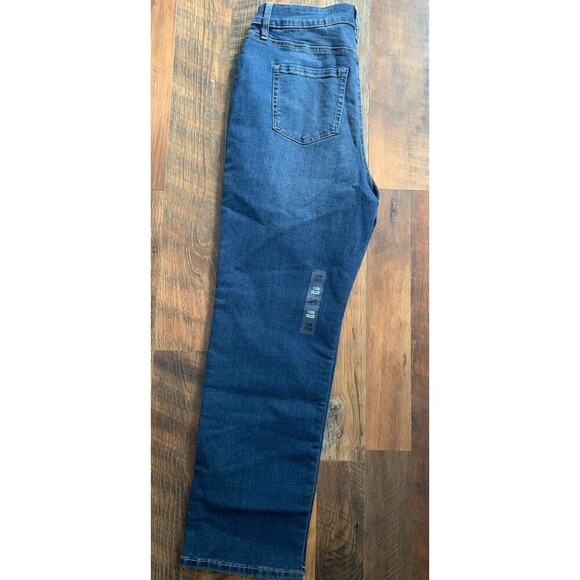 Style & Co Womens Jeans 12S Short length Blue Straight Leg Denim Pants NWT - Picture 6 of 7